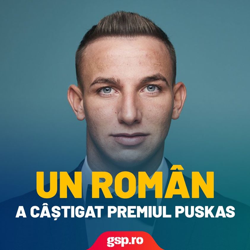 A román sajtó szerint egy román focista nyerte az idei Puskás-díjat