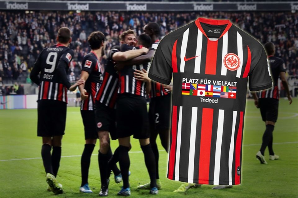 Rasszizmus elleni mezt készíttetett az Eintracht Frankfurt