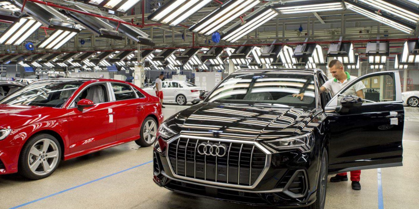 Leáll a győri Audi-gyár