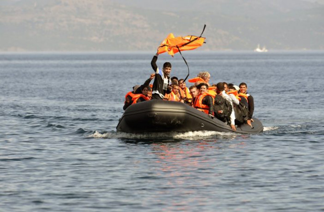 Újabb migránsokat szállító csónak kötött ki Leszbosz szigetén