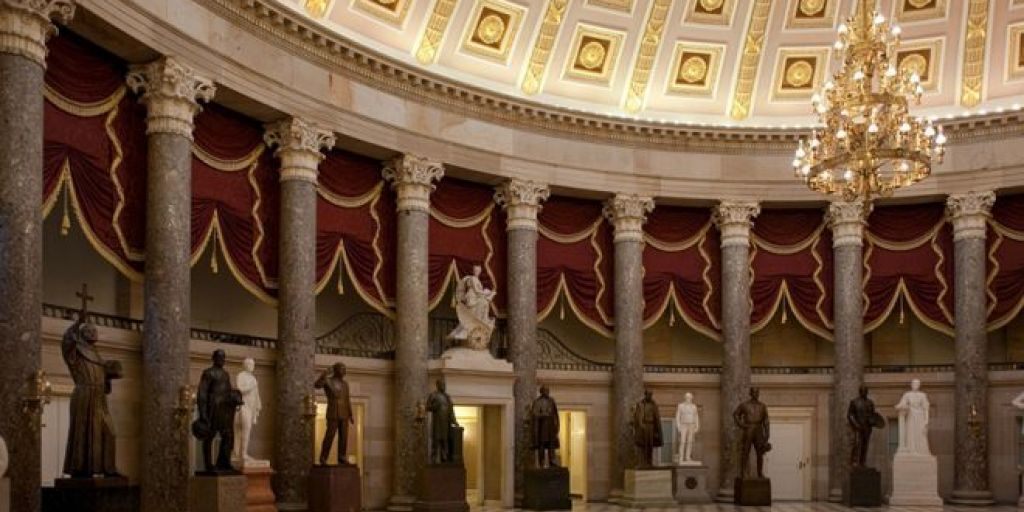 Az amerikai képviselőház megszavazta a konföderációs szobrok eltávolítását a kongresszus díszcsarnokából