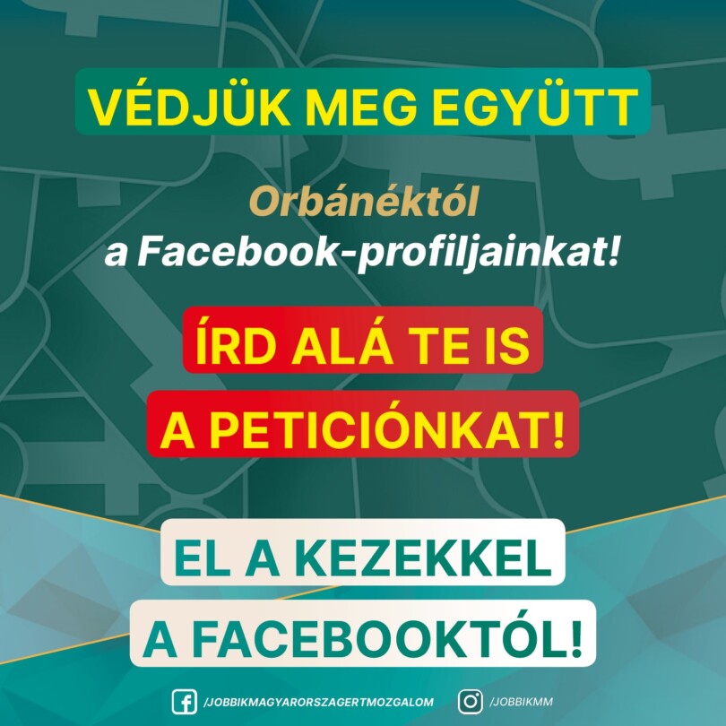 Gyér érdeklődés a Jobbik Facebook-cenzúra melletti petíciója iránt