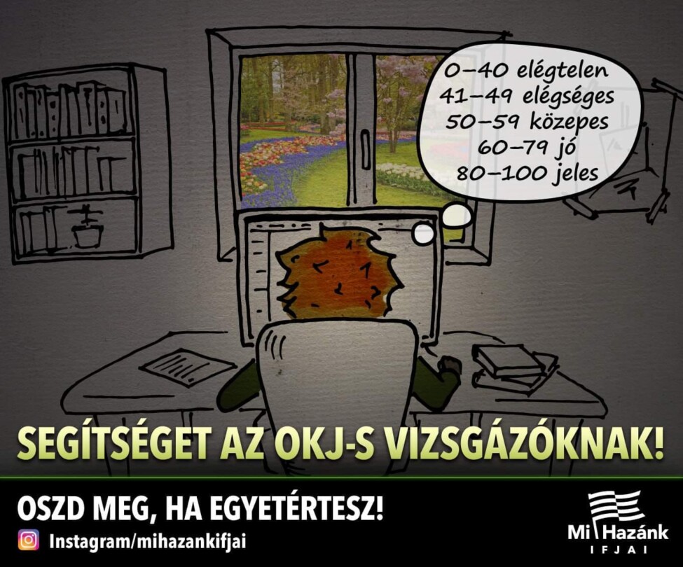 Mi Hazánk Ifjai: Segítséget az OKJ-s vizsgázóknak!