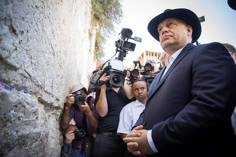 Jeruzsálemben tárgyal csütörtökön Orbán Viktor