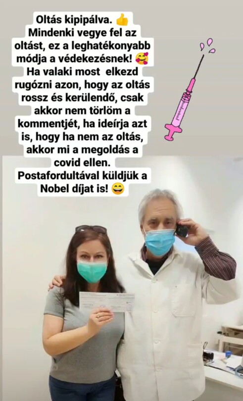 Minden rendben van - Mónika is beoltva
