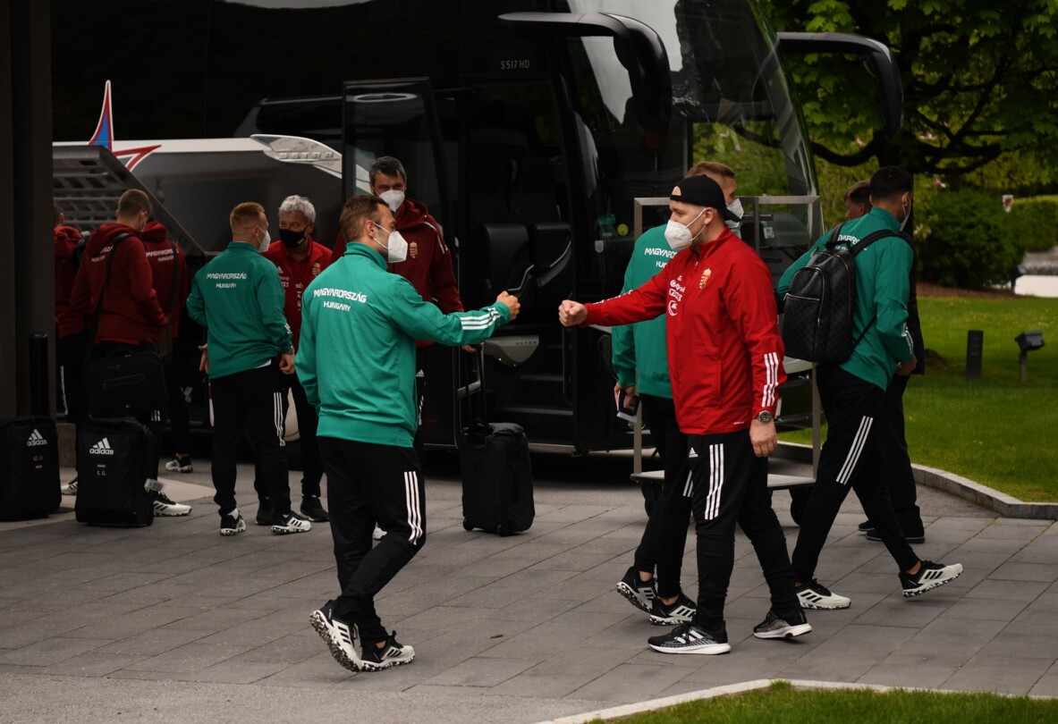 Eb 2020: megérkezett Ausztriába a magyar válogatott