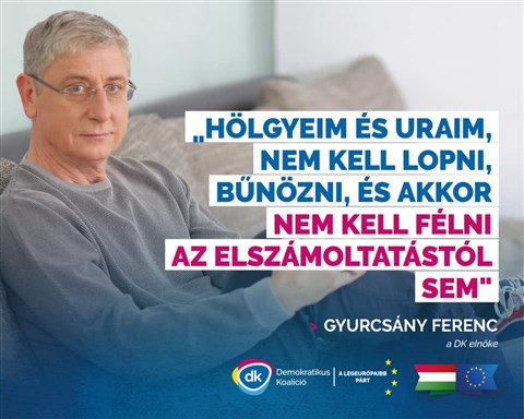 Gyurcsány ad tanácsot a Fidesznek, mikor nem kell félni az elszámoltatásról