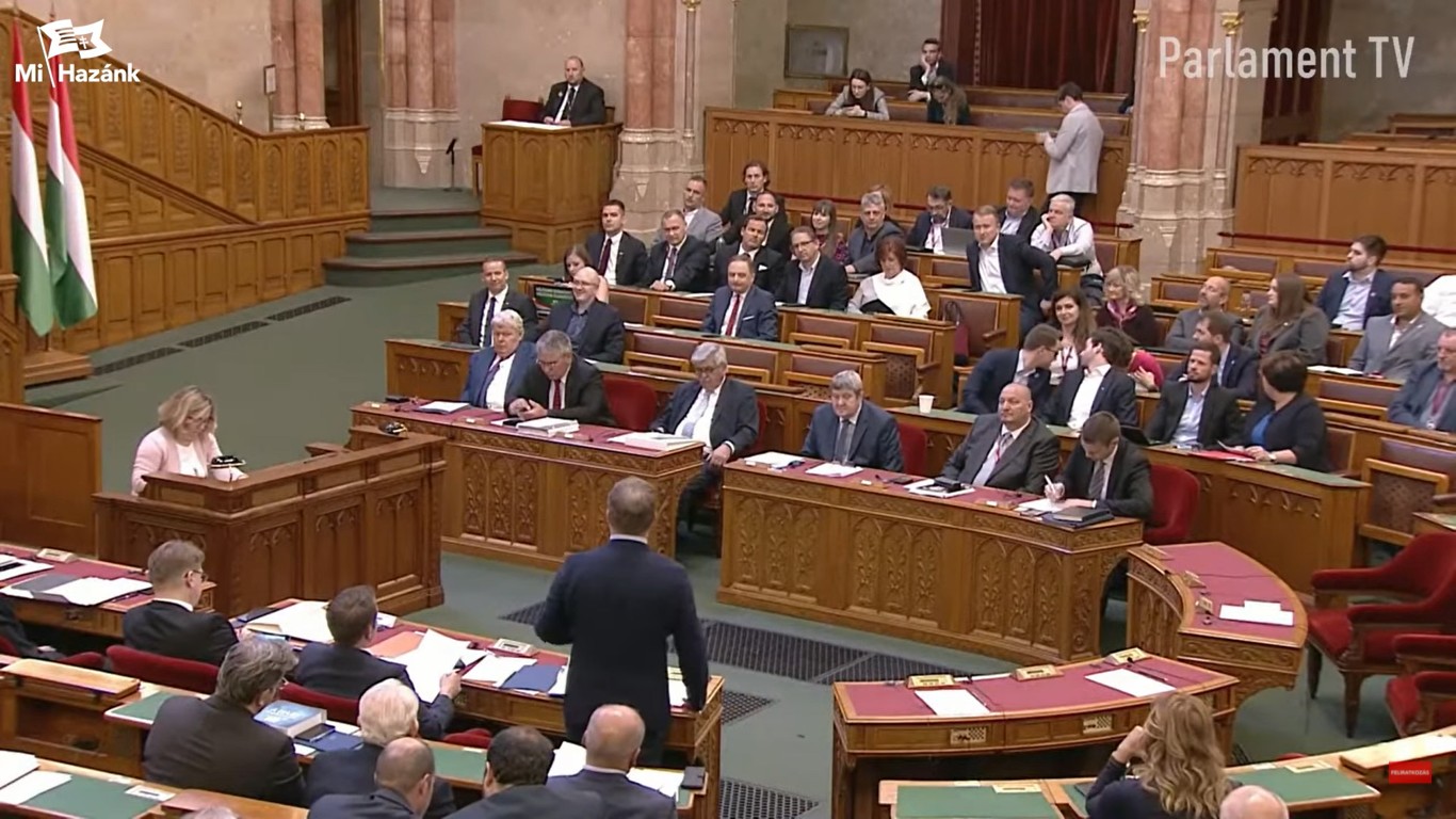 "Magyarország a magyaroké"- videón Toroczkai első parlamenti felszólalása