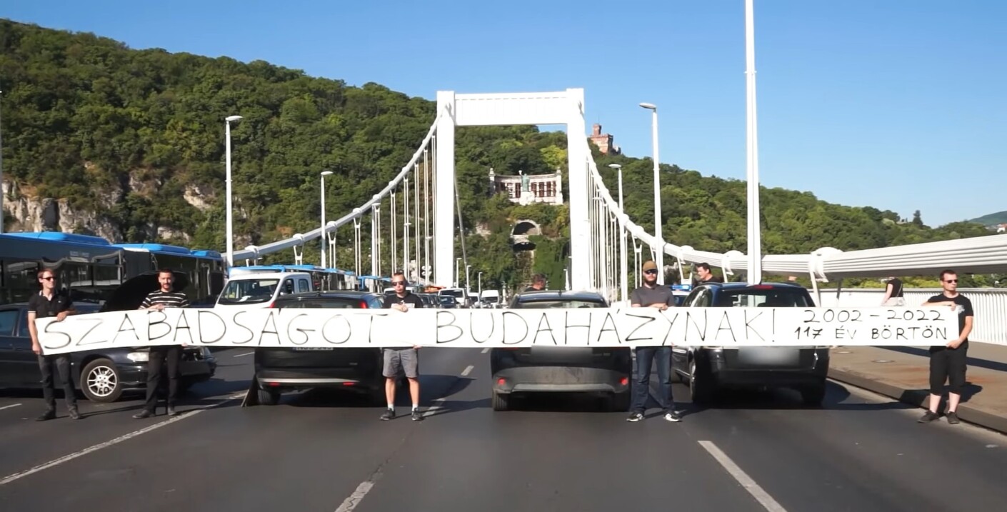 Összefoglaló az Erzsébet híd lezárásáról (videó)