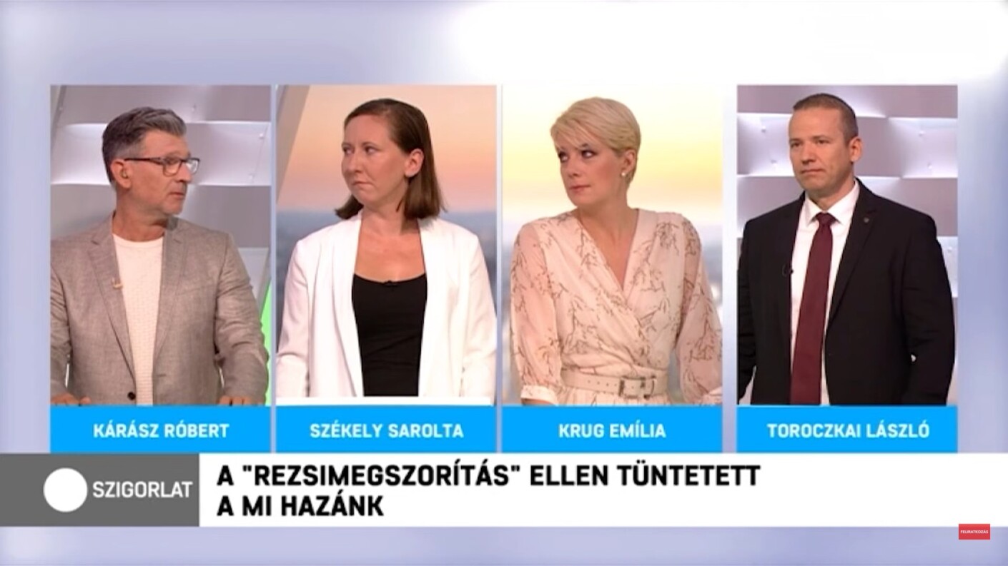 A Mi Hazánk a legerősebb ellenzéki párt, MZP-t még a műsorvezető is kinevette (videó)