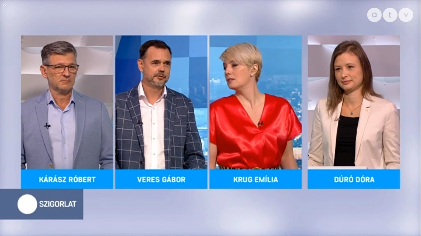 Így osztozik Dúró Dóra az ATV riportereinek fájdalmában (videó)