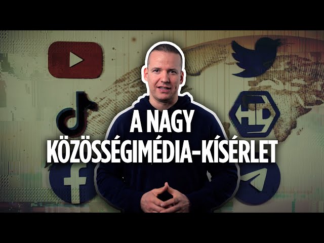 A nagy közösségimédia-kísérlet