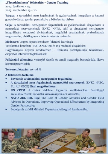 Miniszteri szűzbeszéd: a genderképzés is hadititok