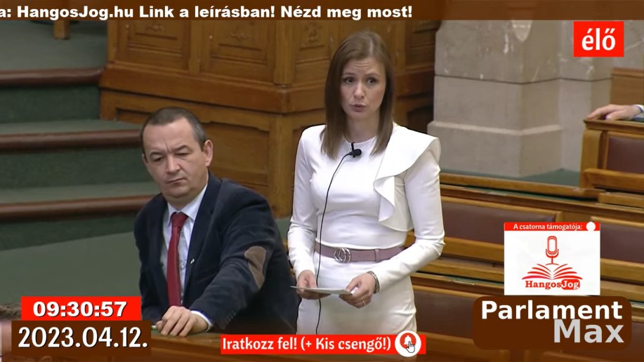 Dúró Dóra: termelékenységi mutatókban a Fidesz még a szocikat is alulmúlja