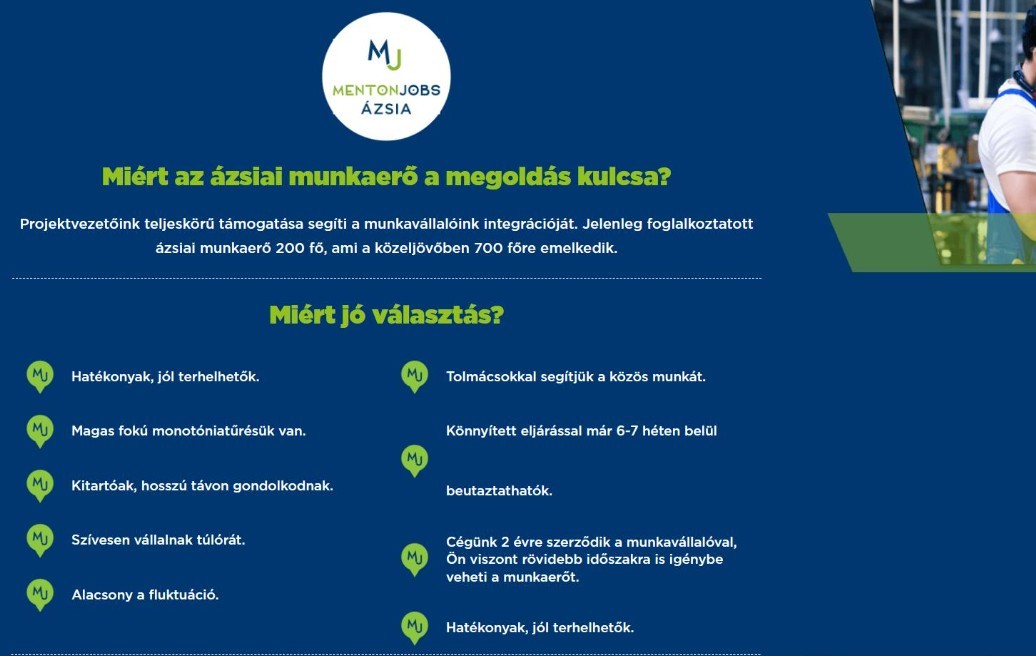 Itt a "gyors és hatékony ázsiai munkaerő"