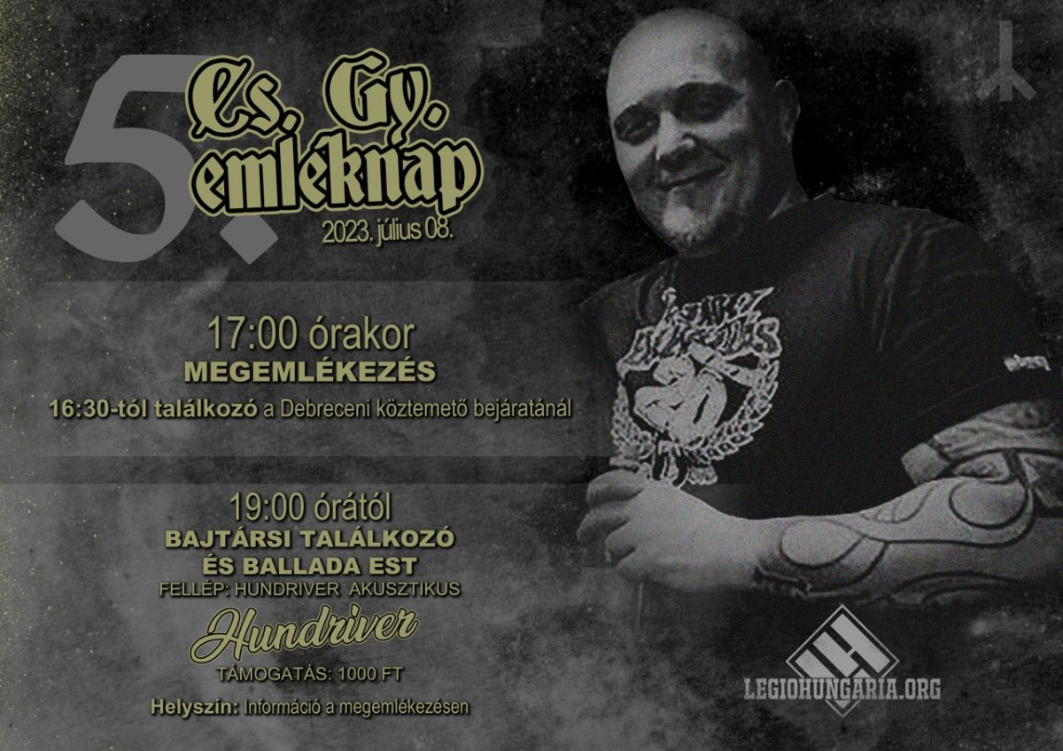 Egy legenda elment – emlékezni hív a Légió Hungária