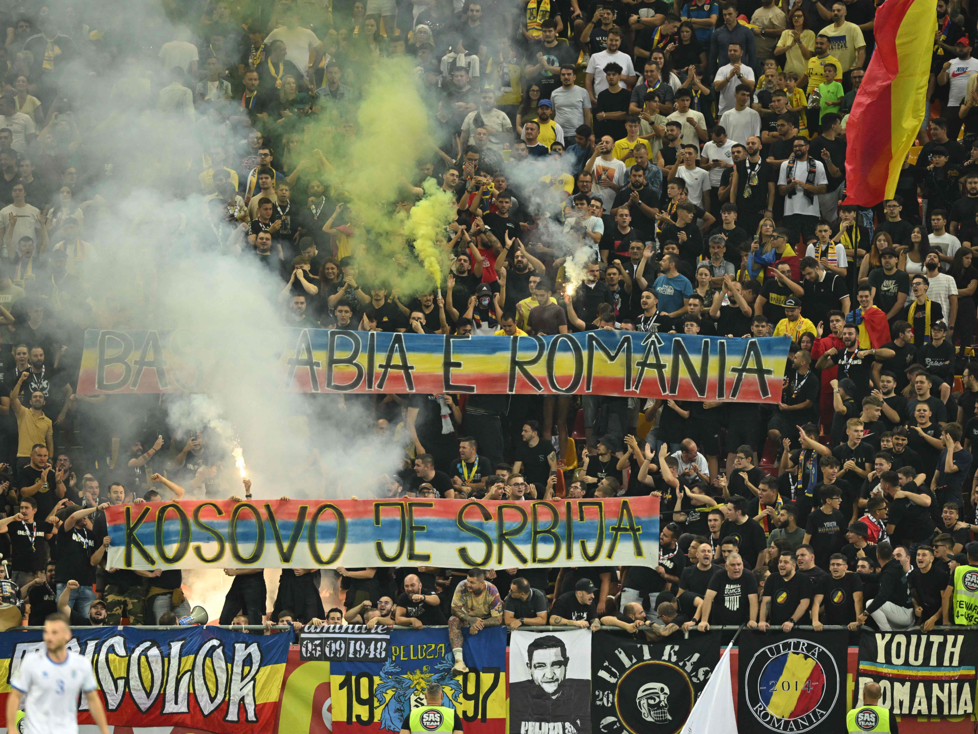 Balhéztak a románok, félbeszakadt a meccs