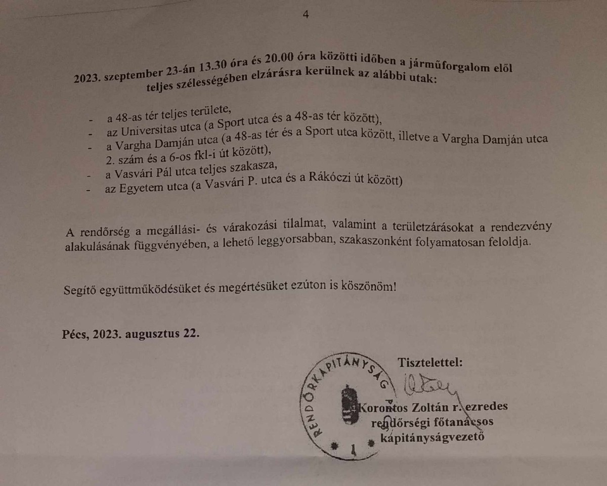 Teljesen megbénul Pécs az ún. Pride miatt