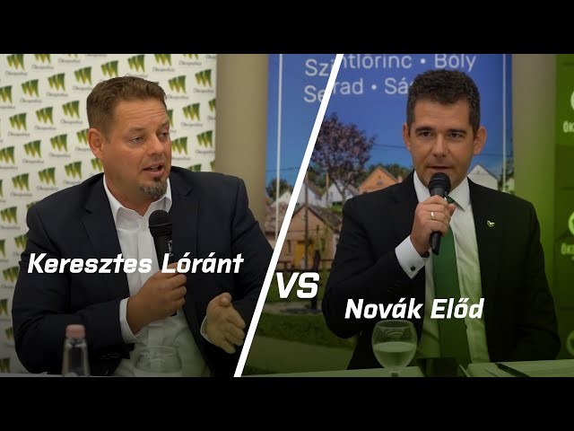 Szuverenitás, EU és nemzetpolitika - LMP-Mi Hazánk vita Keresztes Lóránt és Novák Előd közt