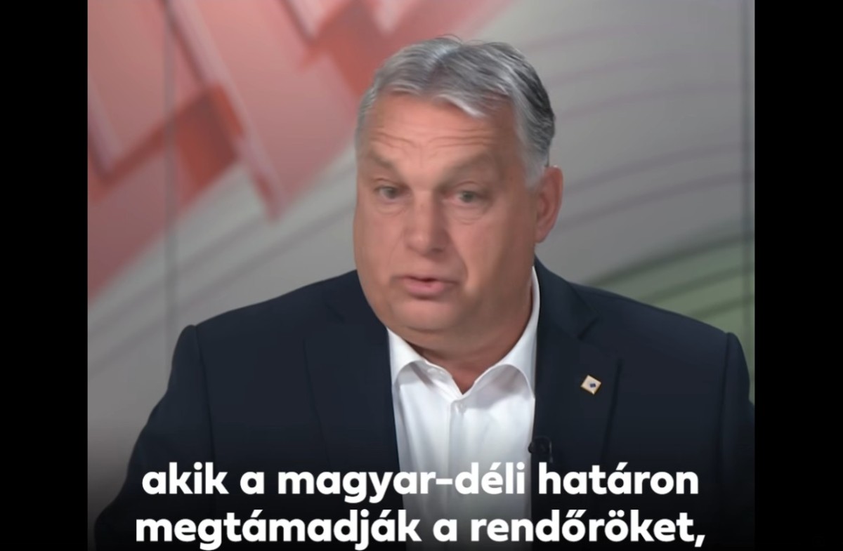 Orbán szerint ő nem enged be migránsokat Magyarországra