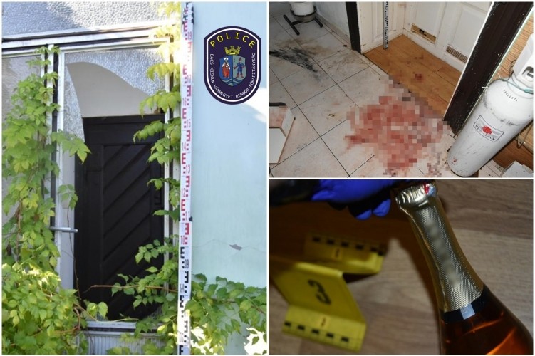 Nagyon fiatalok vertek nagyon véresre egy 78 éves bácsit - pezsgőt zsákmányoltak az áldozattól
