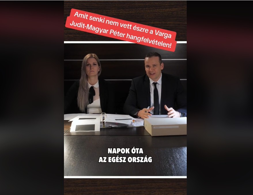 Amit senki nem vett észre a Varga Judit-Magyar Péter hangfelvételen (+VIDEÓ)