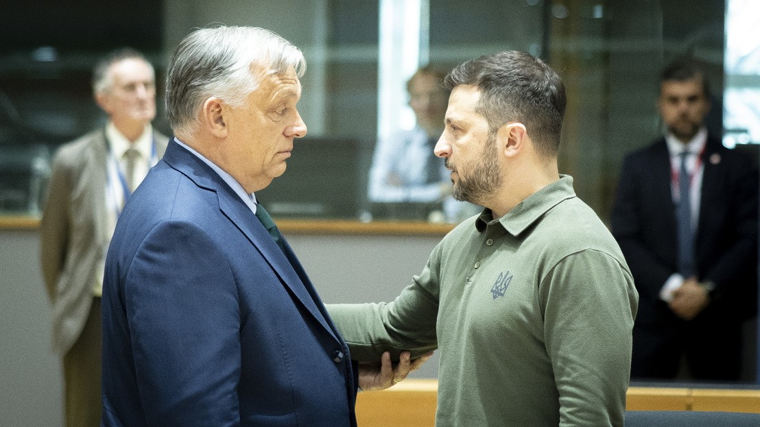 Kijevbe érkezett kedd reggel Orbán Viktor