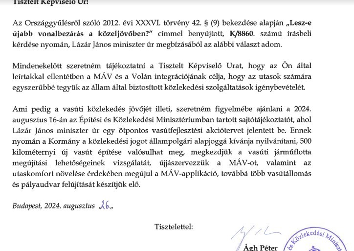 Lesz-e újabb vonalbezárás a közeljövőben?