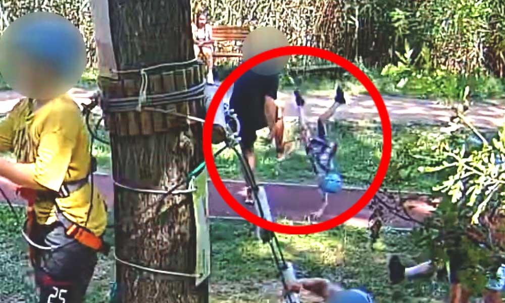 Tagadja bűnösségét a karateedző, aki felrúgott egy hétéves kisfiút a szolnoki kalandparkban