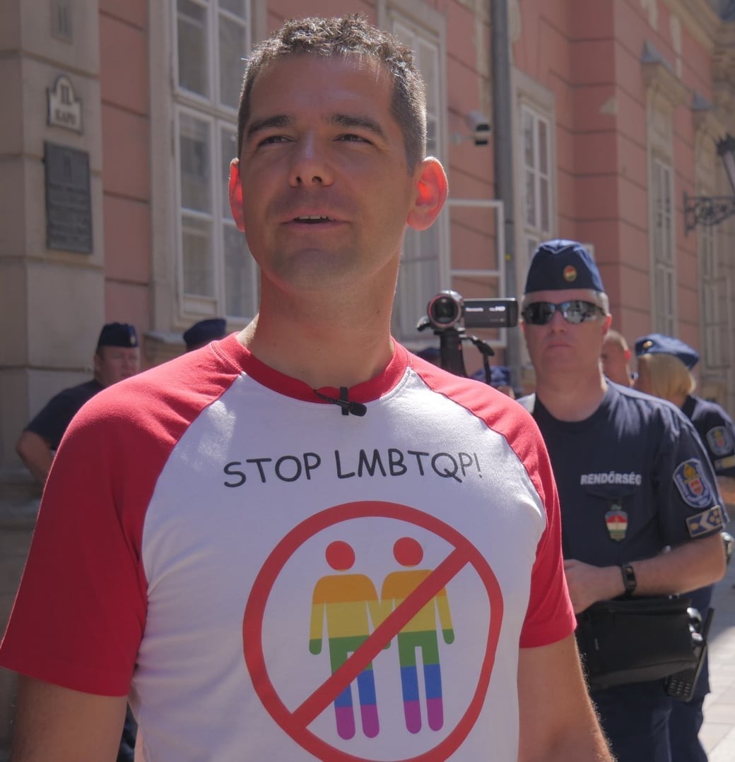 1,1 milliós pénzbírságot kapott Novák Előd, mert fellépett az LMBTQ-propaganda ellen