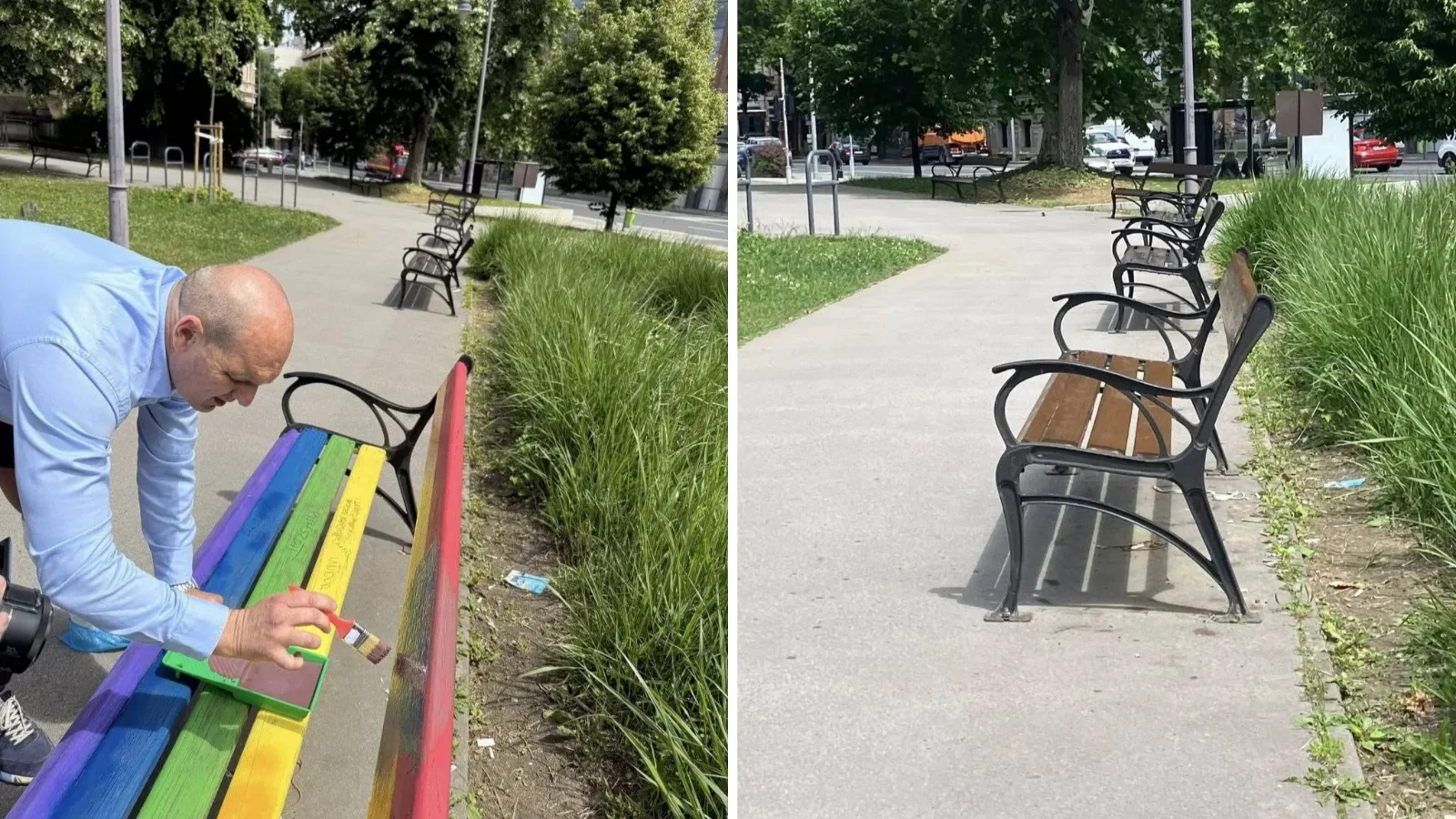 A Mi Hazánk rendet tesz: eltűnt az LMBTQ-pad
