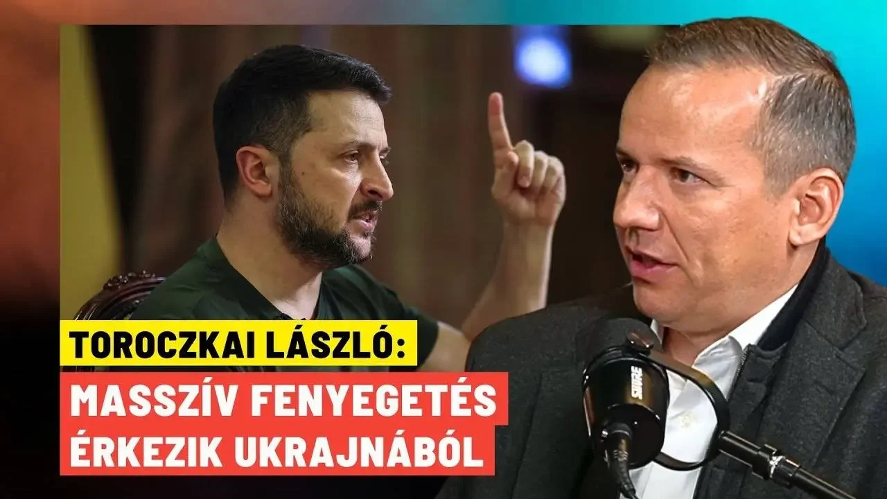 Toroczkai az Ultrahangnak: ,,Ukrajna masszív fenyegetést küldött, símaszkos emberek üzengetnek"
