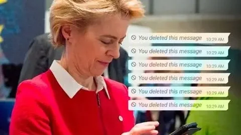 Nyilvánosságra kerülhetnek Von der Leyen vakcina-sms-ei?