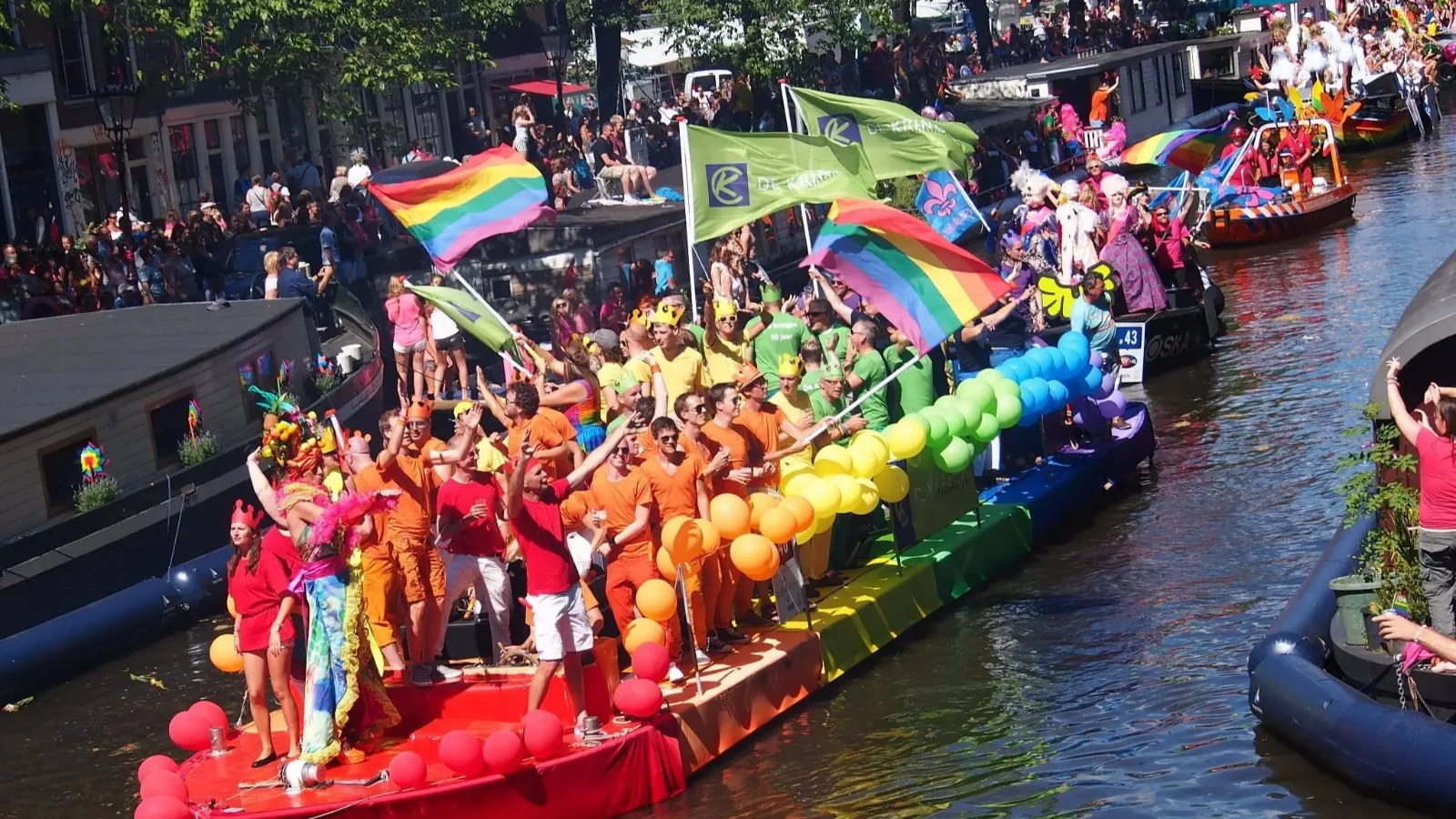 Az Amazon és a Meta nem támogatja tovább az amszterdami Pride fesztivált