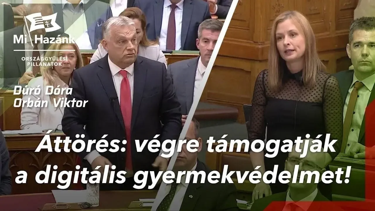 Dúró Dóra felszólalására Orbán Viktor sem tudott mit mondani (+VIDEÓ)
