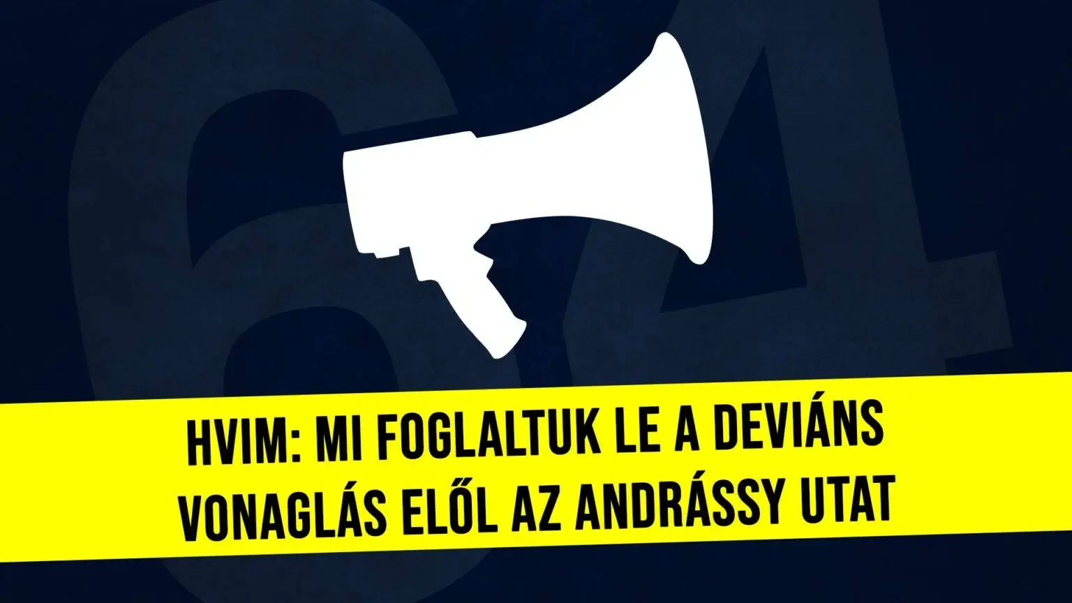 A HVIM foglalta le a "Pride" elől az Andrássy utat
