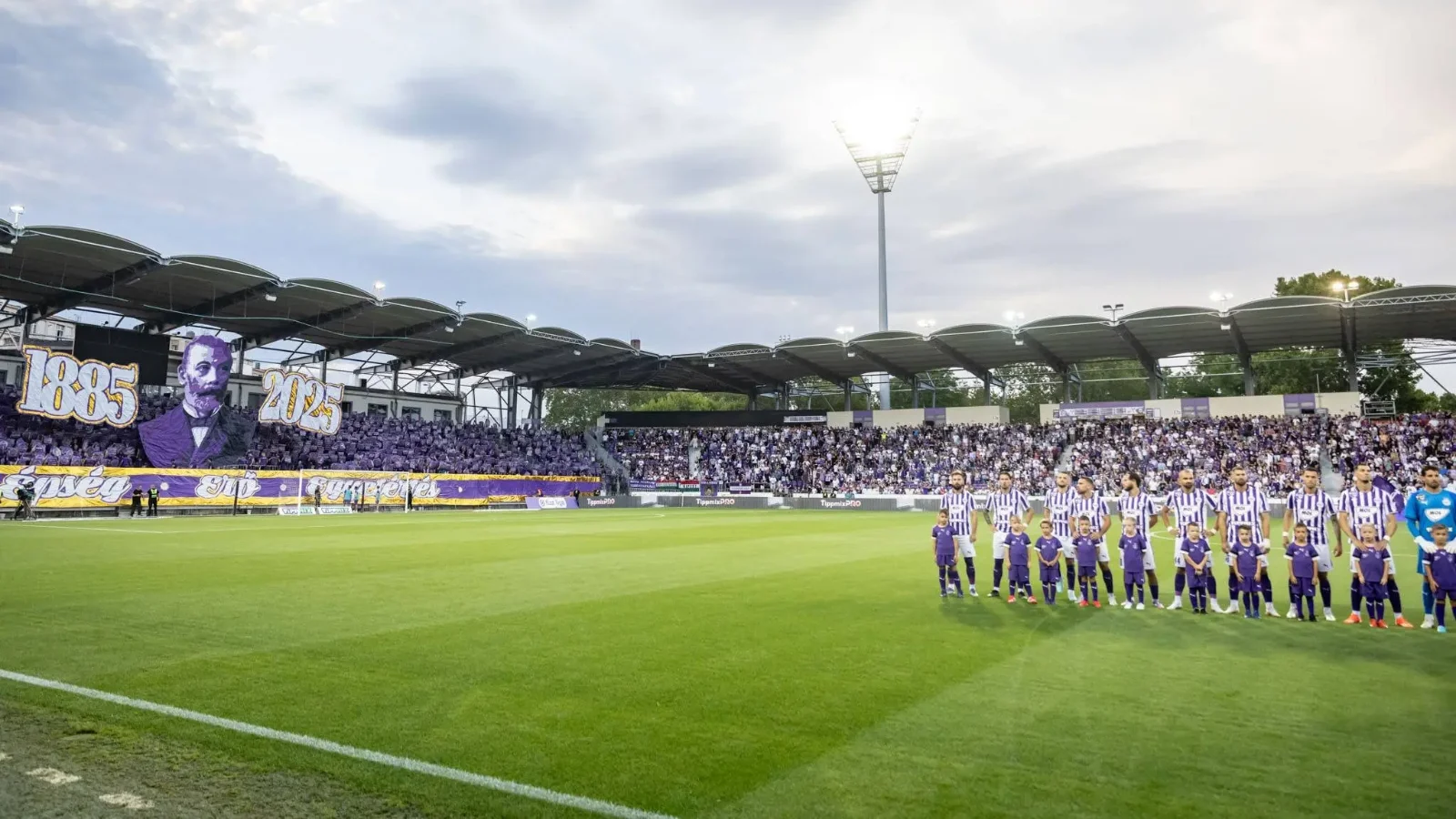 Újpesten voltak a legtöbben a fordulóban (Fotó: Újpest FC/Facebook)