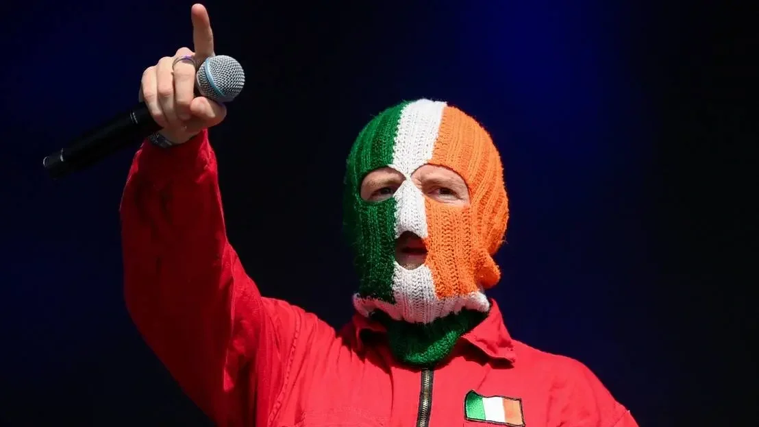 A Kneecap 2025. június 28-án. Fotó: Jaimi Joy/Reuters