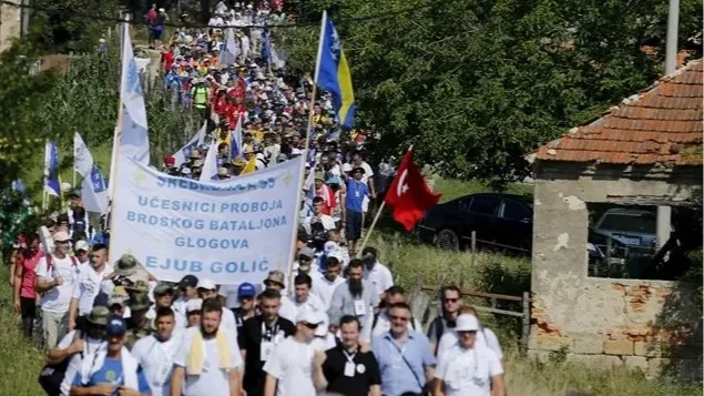 Békemenet a srebrenicai vérengzés áldozataiért
