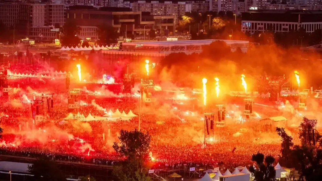 Félmillióan vettek részt egy nemzeti zenekar koncertjén Zágrábban