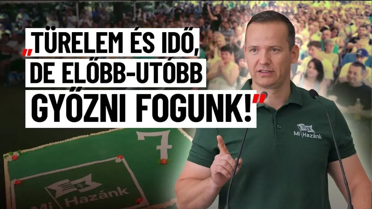 Toroczkai: Az új aranykort sem a Fidesz, sem a Tisza nem fogja elhozni!