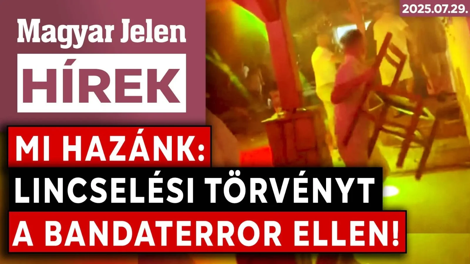 Lincselési törvényjavaslat a szolnoki bandaterror kapcsán (+VIDEÓ)