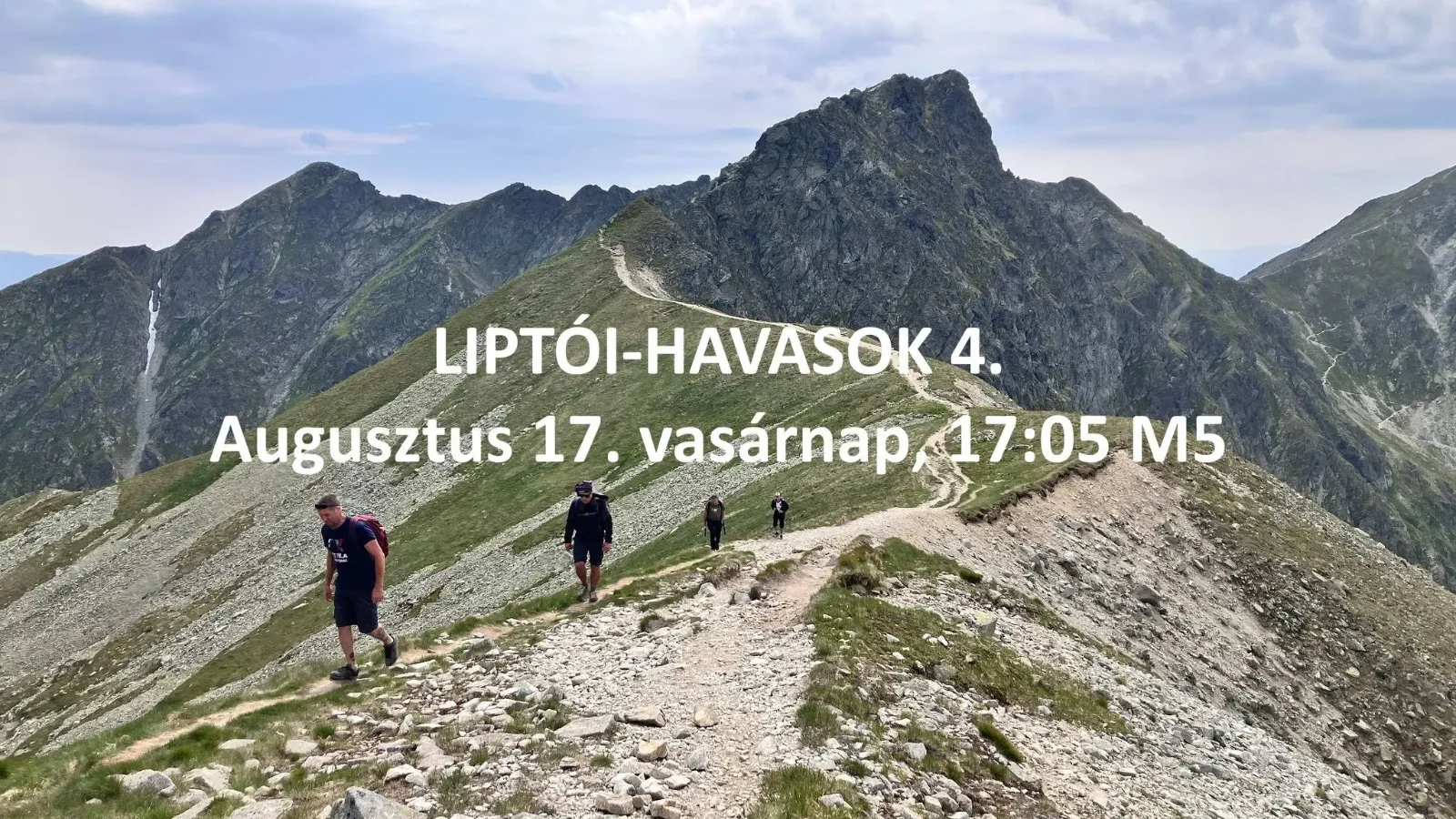 A Hazajáró útja a Liptói-havasokba vezet