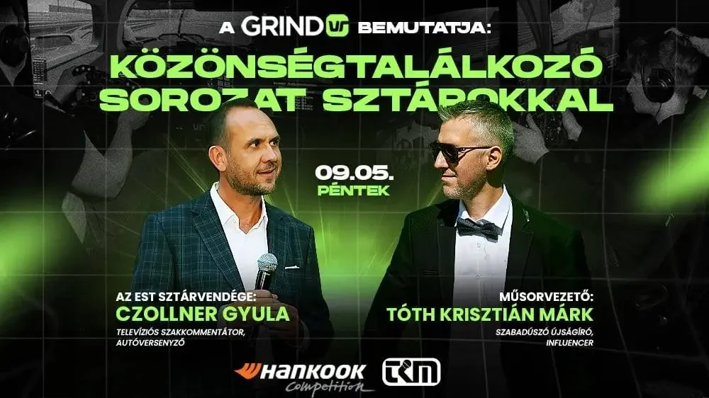 Formula–1 rajongók, figyelem! Most Ti is találkozhattok kedvenc kommentátorotokkal!