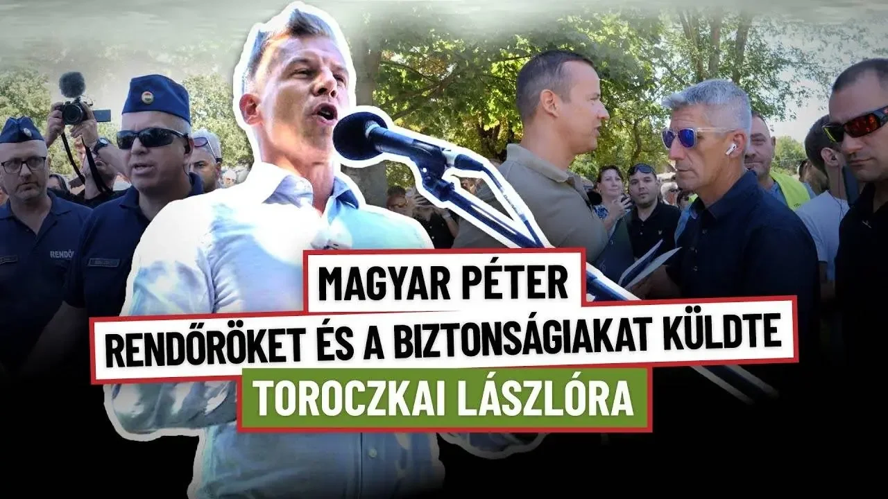 Így próbálta Magyar Péter elhallgattatni Toroczkai Lászlót (+VIDEÓ)
