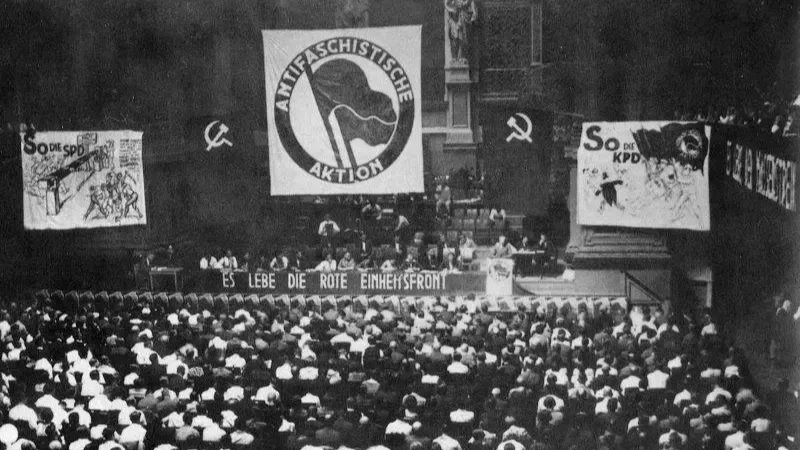Antifasiszta gyűlés 1922-ben
