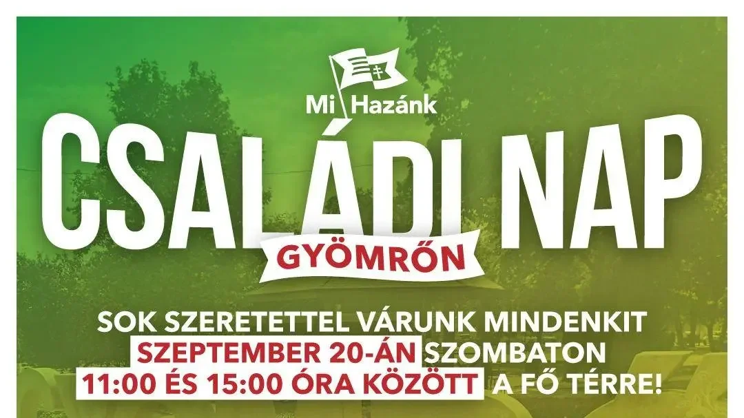 Szombaton családi napon találkozhat Gyömrőn Toroczkai Lászlóval