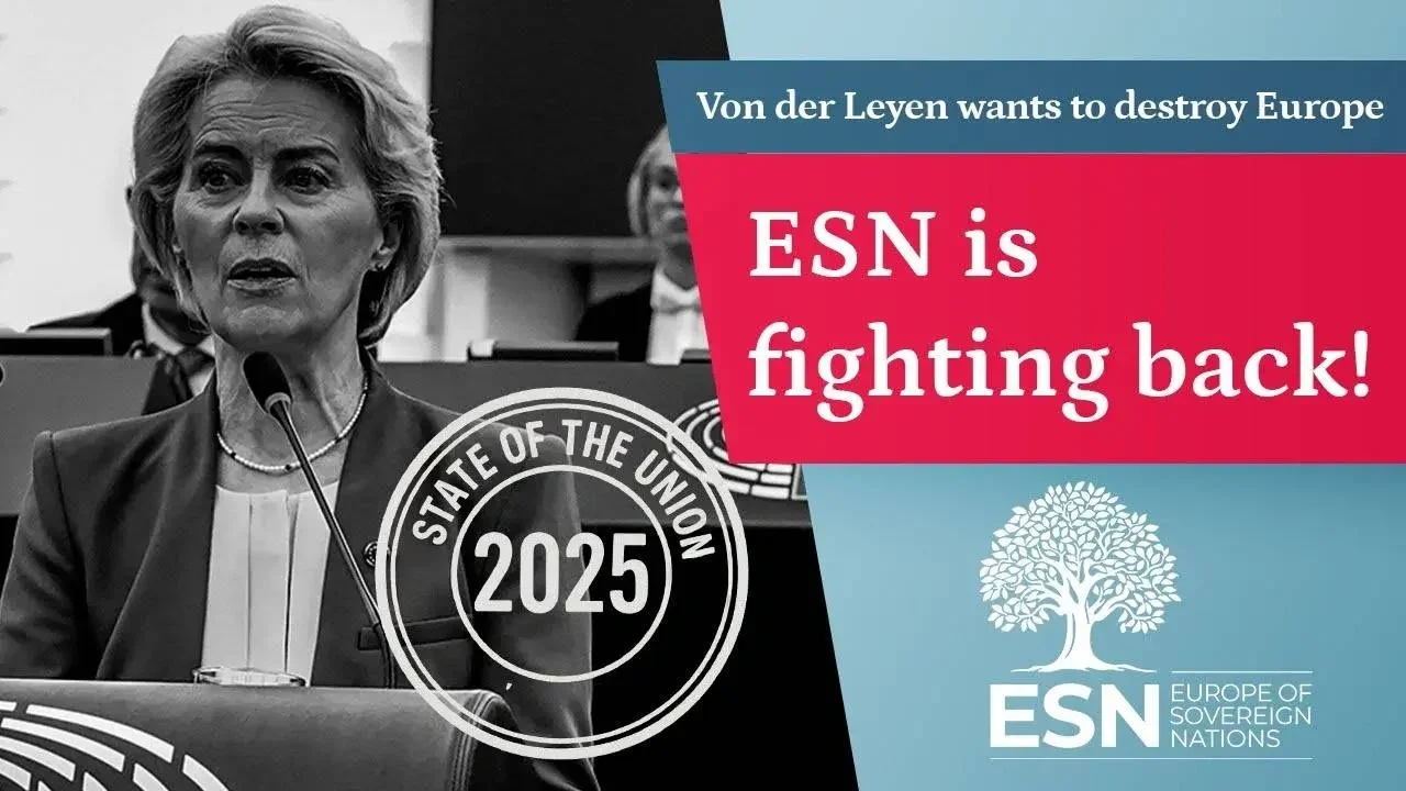 ESN: Ursula von der Leyen meg akarja semmisíteni Európát! (+VIDEÓ)