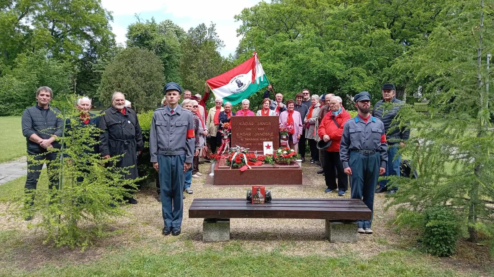 Munkásőrök emlékeznének péntek délután Budapesten a kommunista gyilkosokra