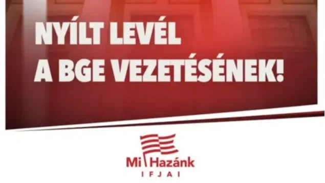 Mi Hazánk Ifjai: az egyetem vezetése a hallgatók véleményének figyelembe vétele nélkül hoz olyan változtatásokat, amelyek rontották az oktatás minőségét